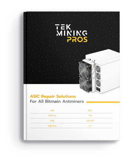 TekMining Pros ASIC Repair Solutions For All Bitmain Antminers Mockup